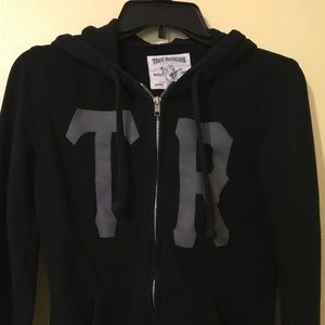 True religion zip up hoodie